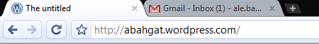 Chrome’s title bar hosts tabs